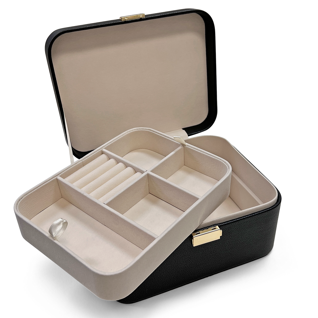 Gold Black Jewelry Case X56764