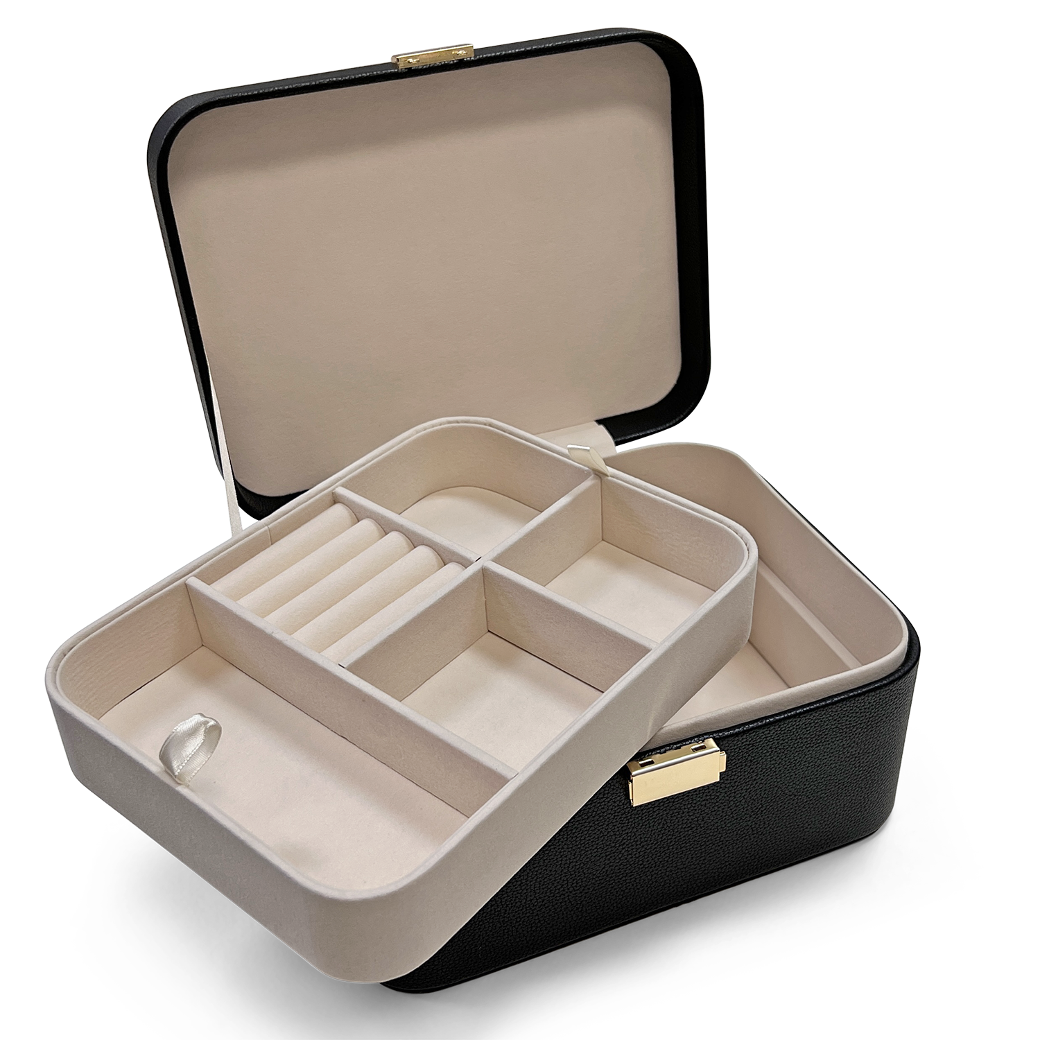 Gold Black Jewelry Case X56764