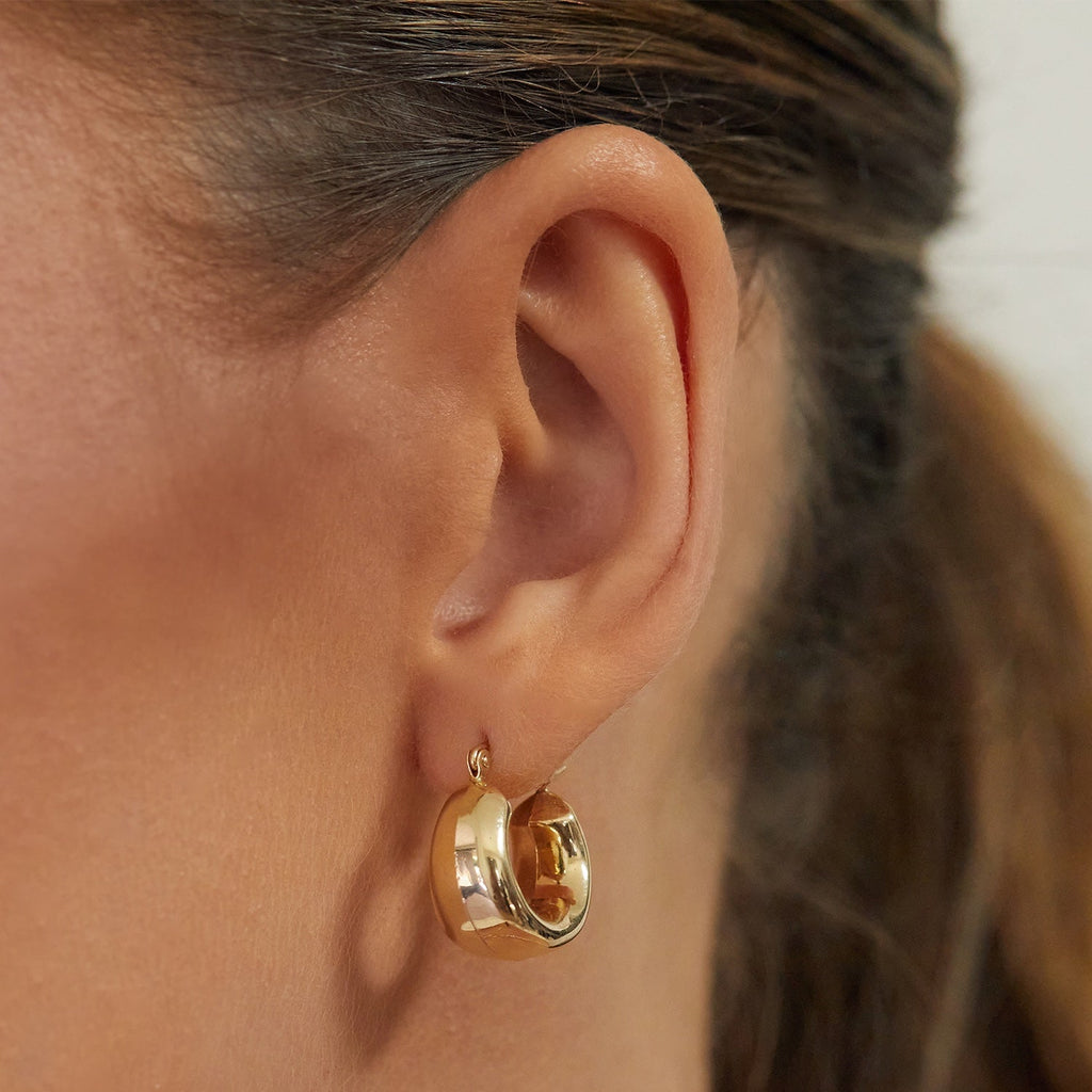 Chunky Hoop Earrings O32696