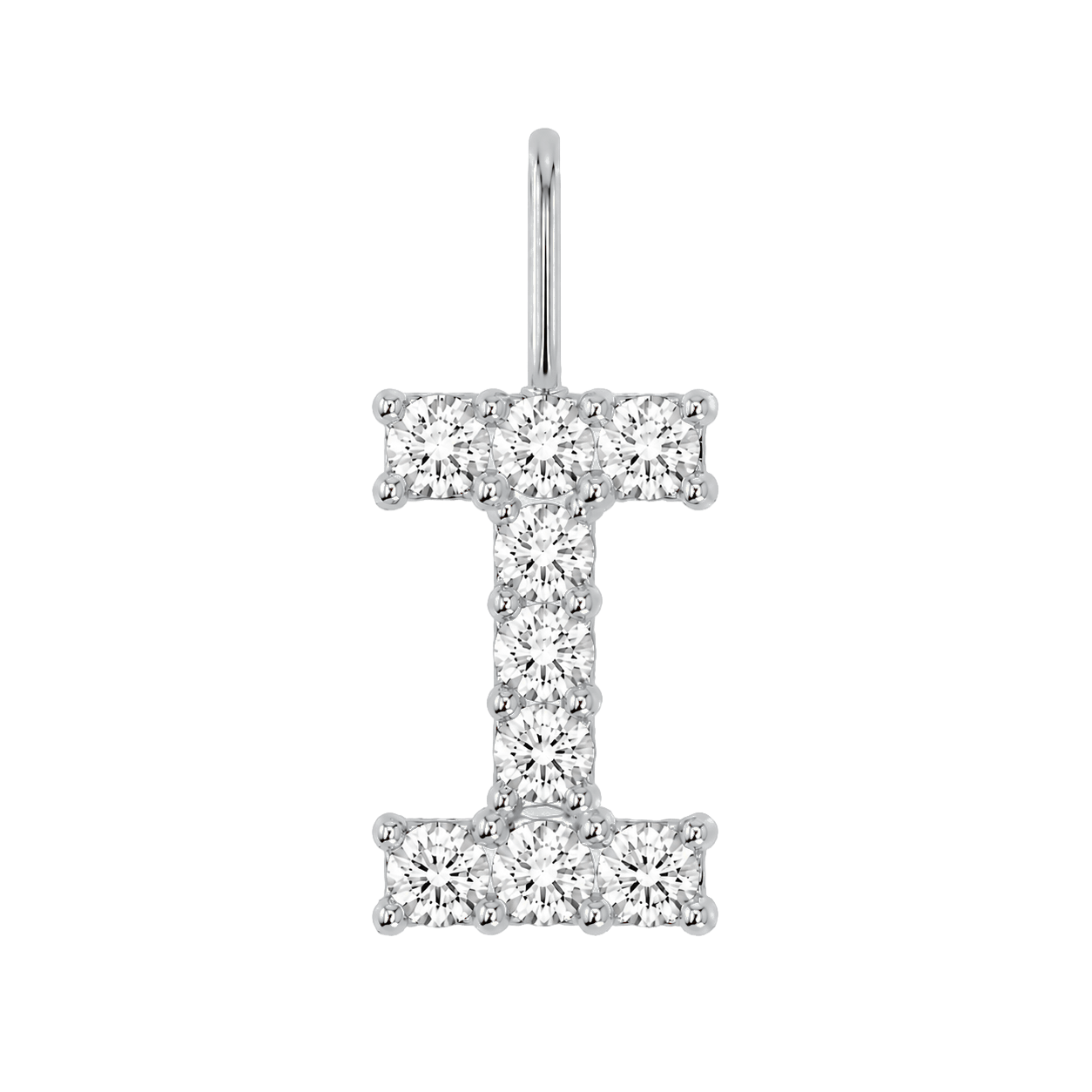Diamond Initial Charm E118016