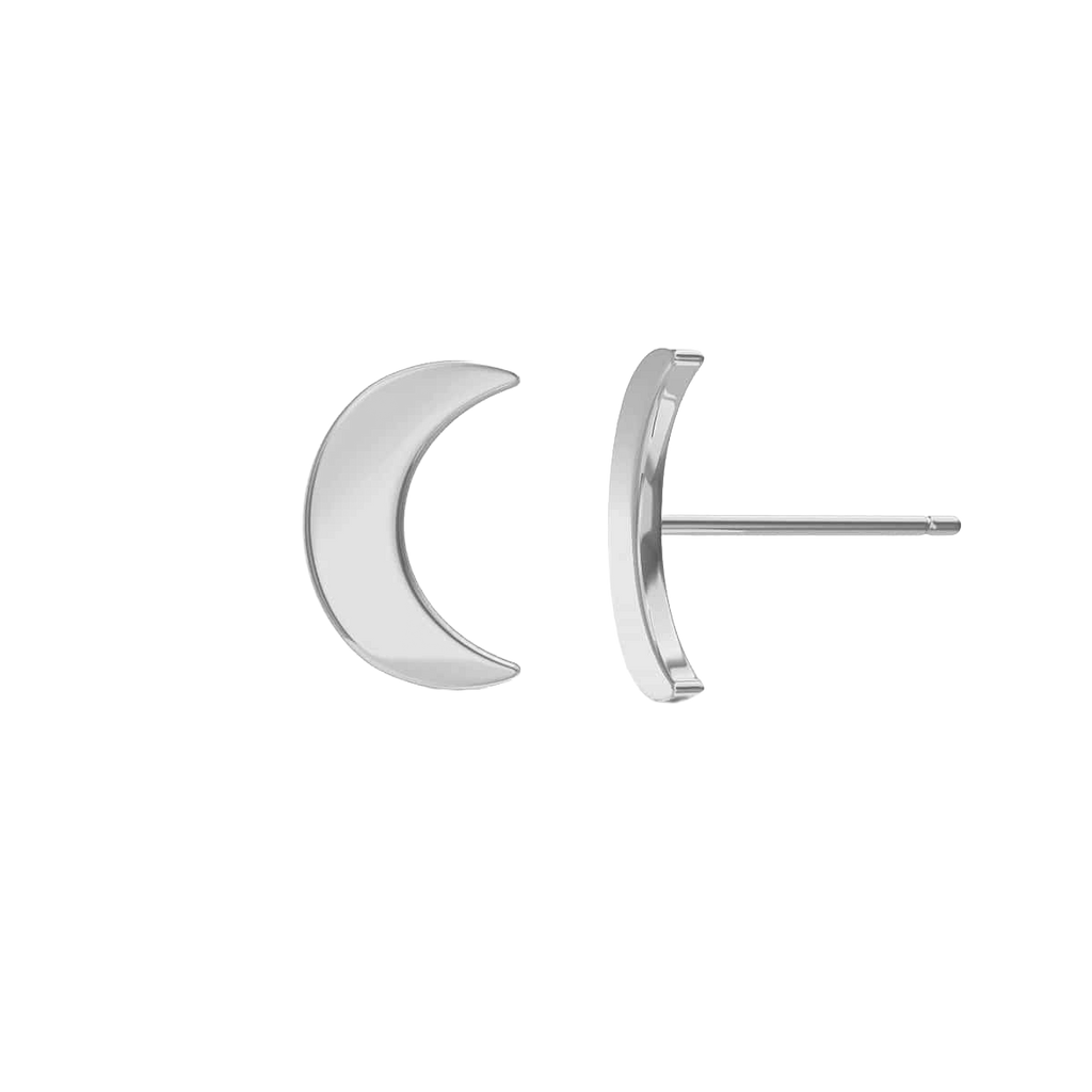 Solid Moon Studs X8293