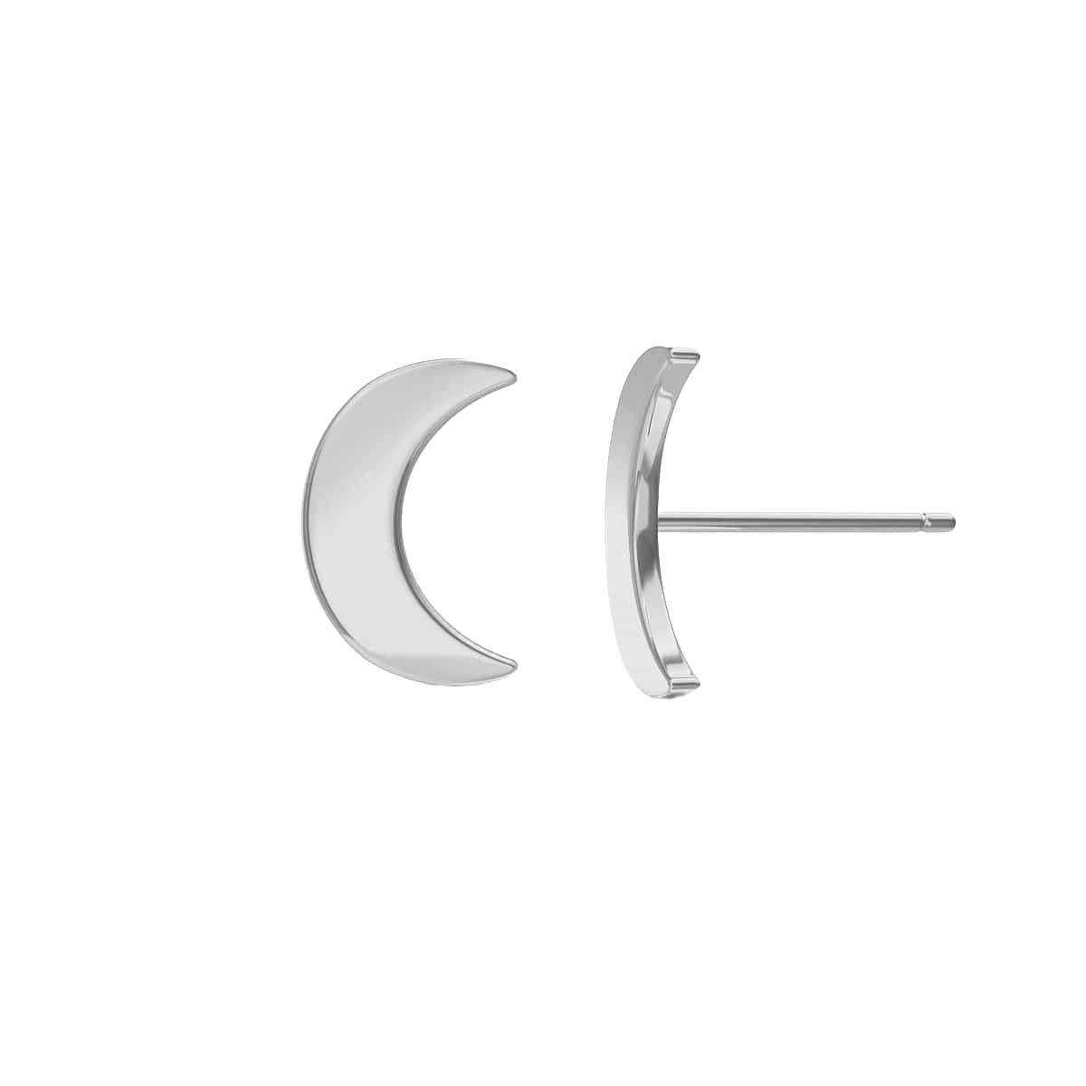Solid Moon Studs X8293