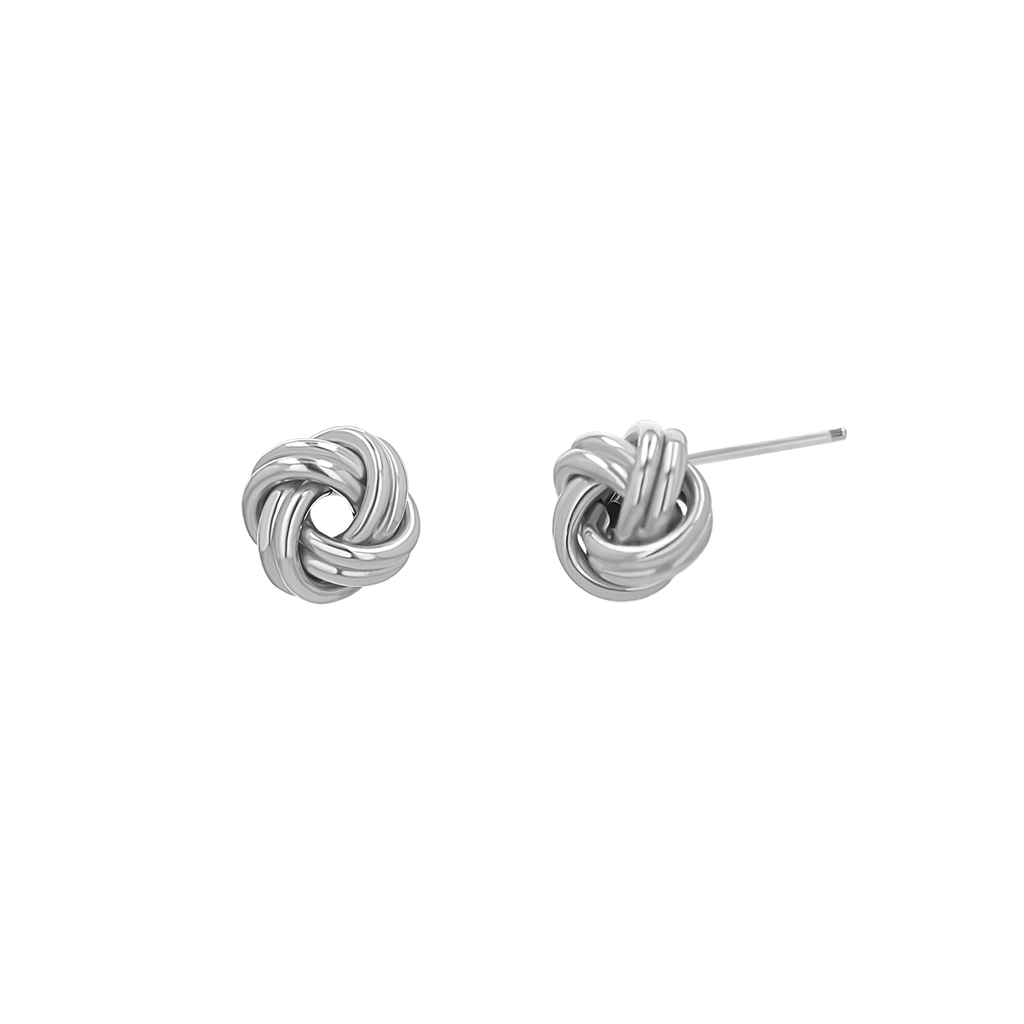 Love Knot Stud Earrings P7093