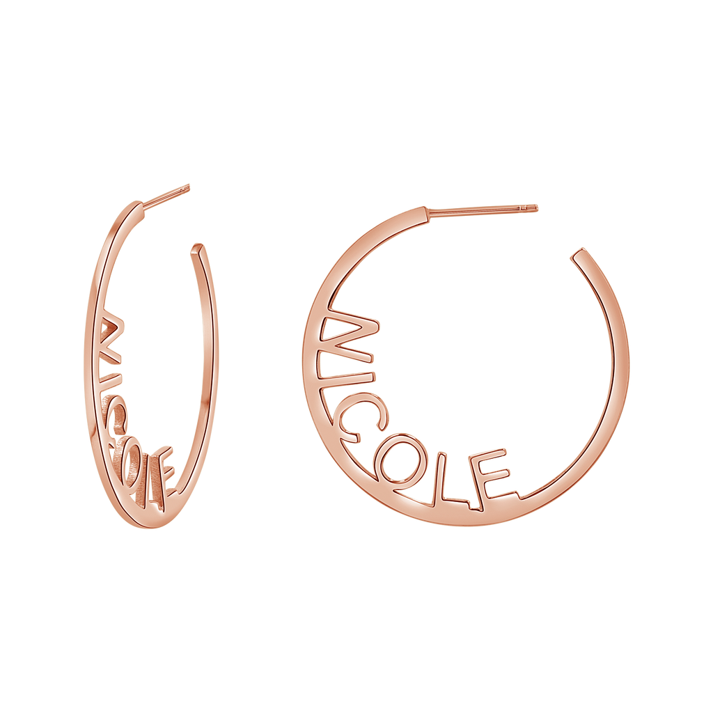 Small Block Hoops H572