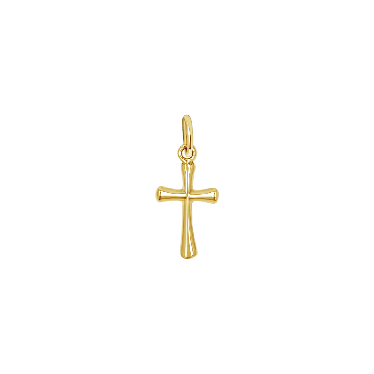 Mini Solid Cross Charm Y366