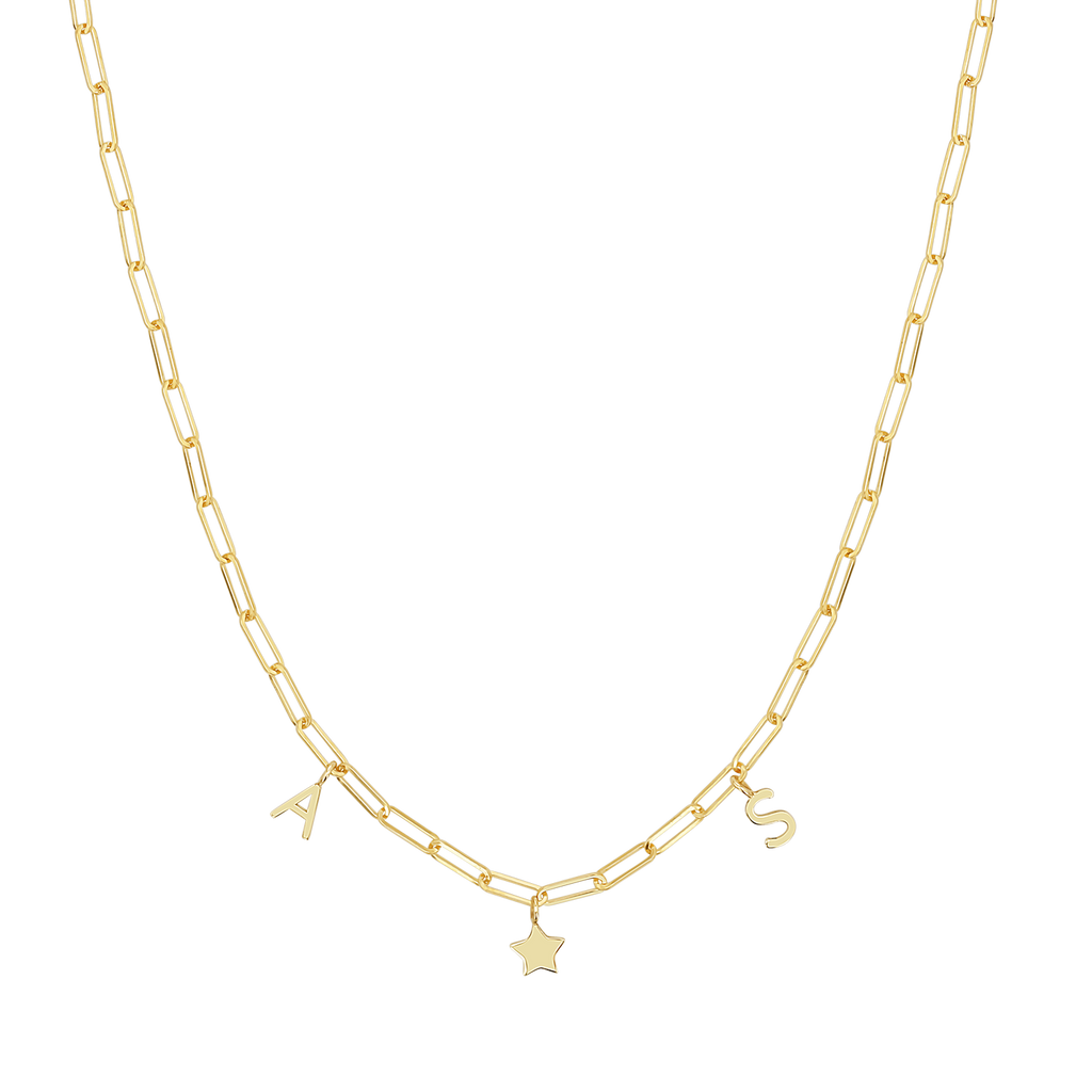 Custom Charm Necklace U81342