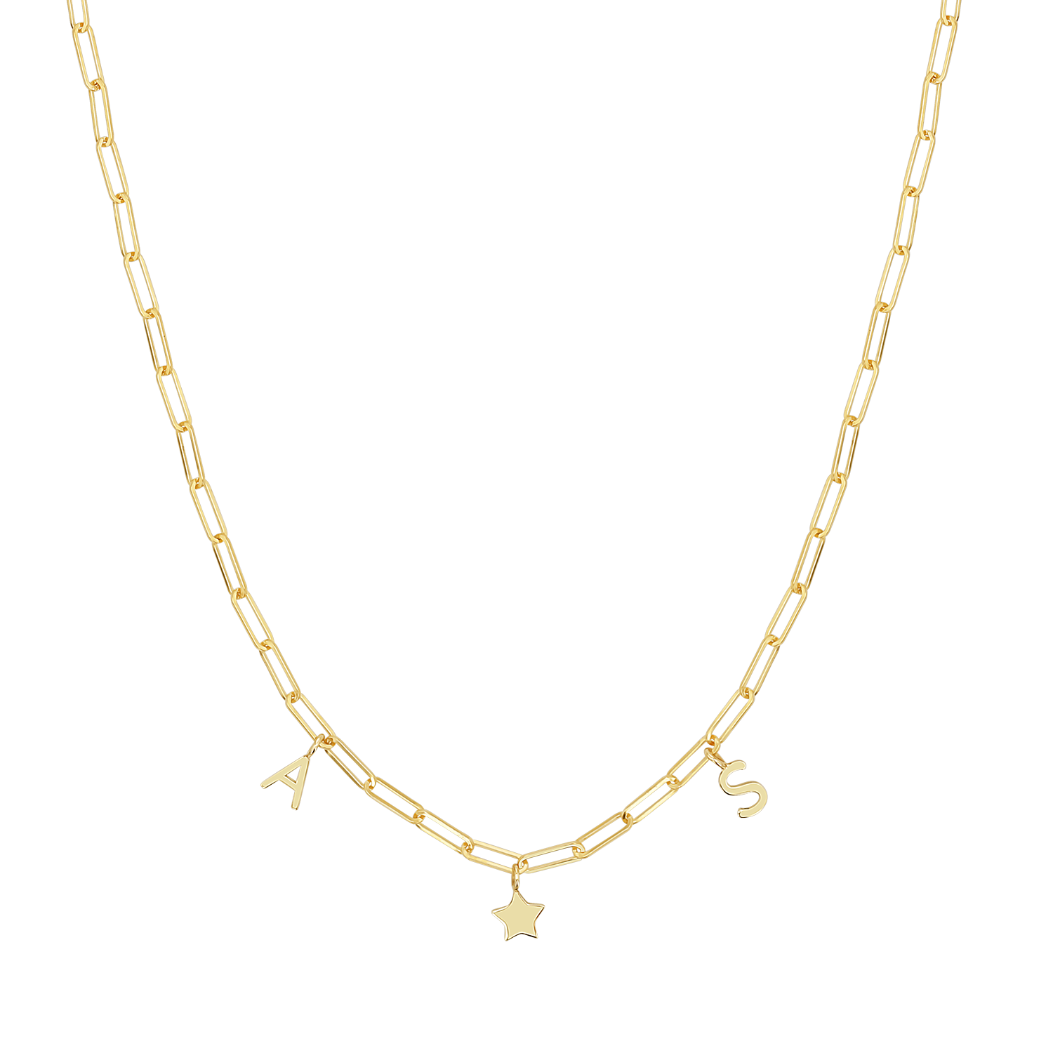 Custom Charm Necklace U81342