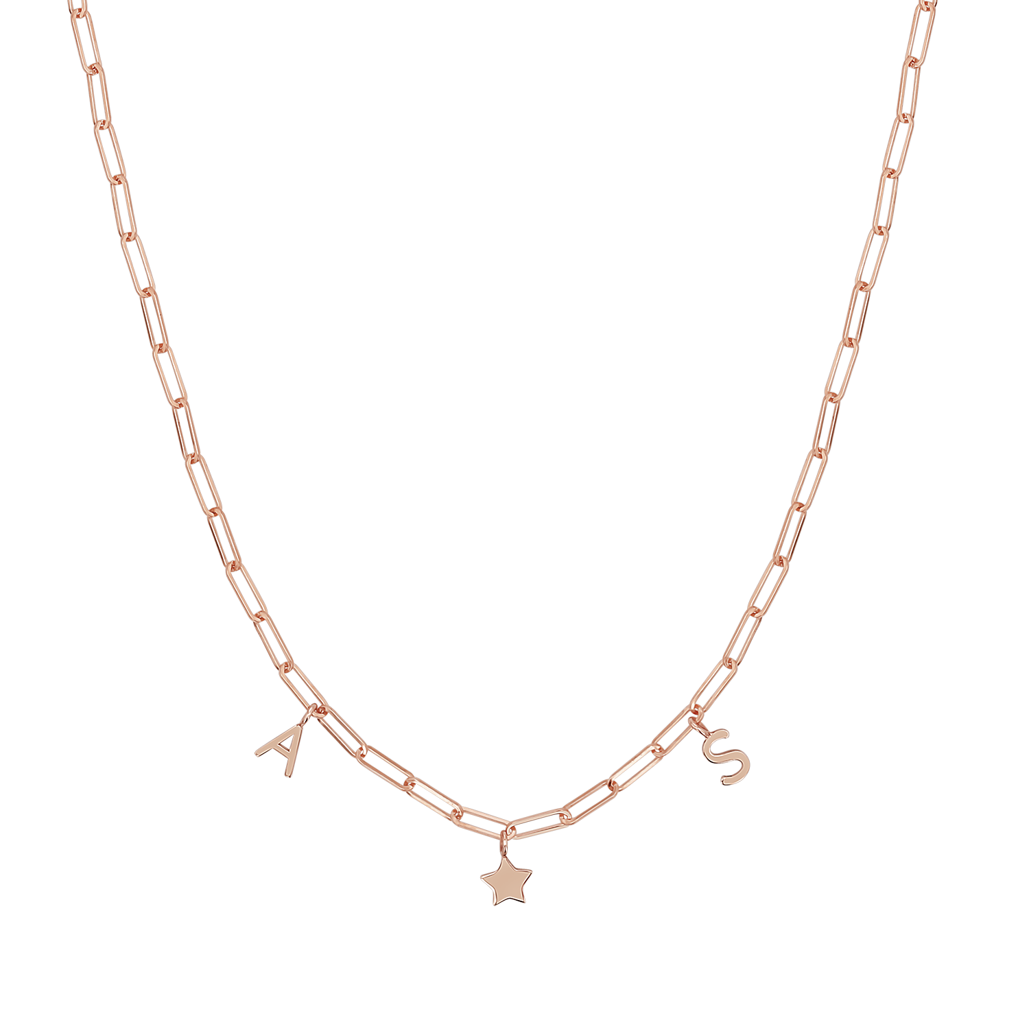 Custom Charm Necklace U81342