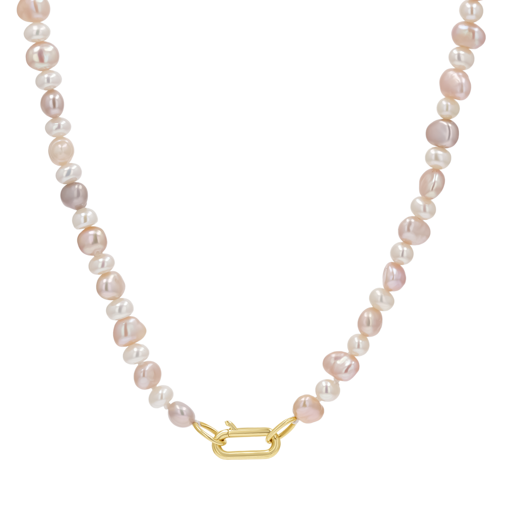 Pearl Connector Necklace X344