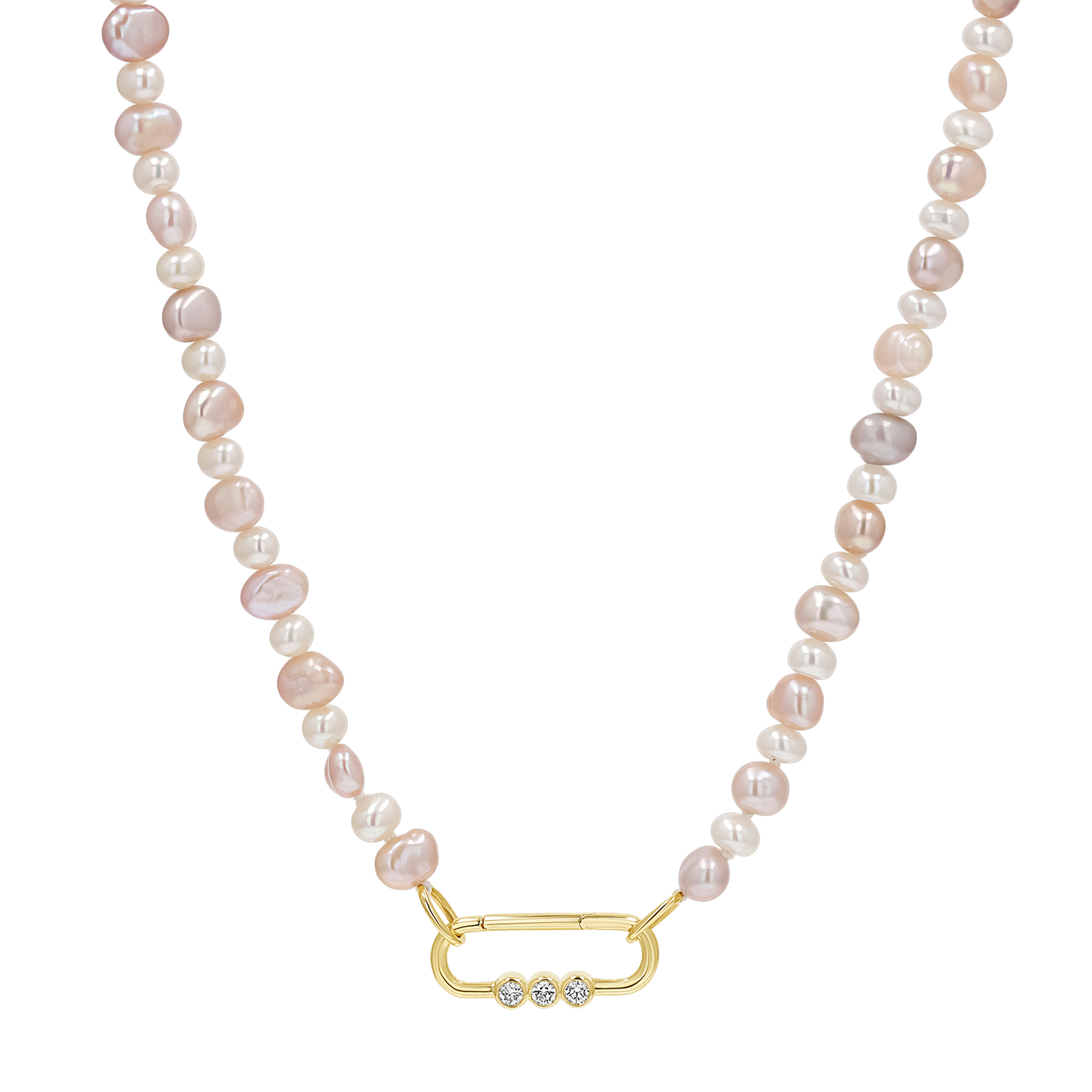 Pearl Connector Necklace X344