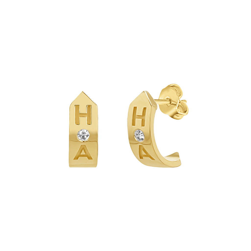 Huggie Hoop Earrings S395236