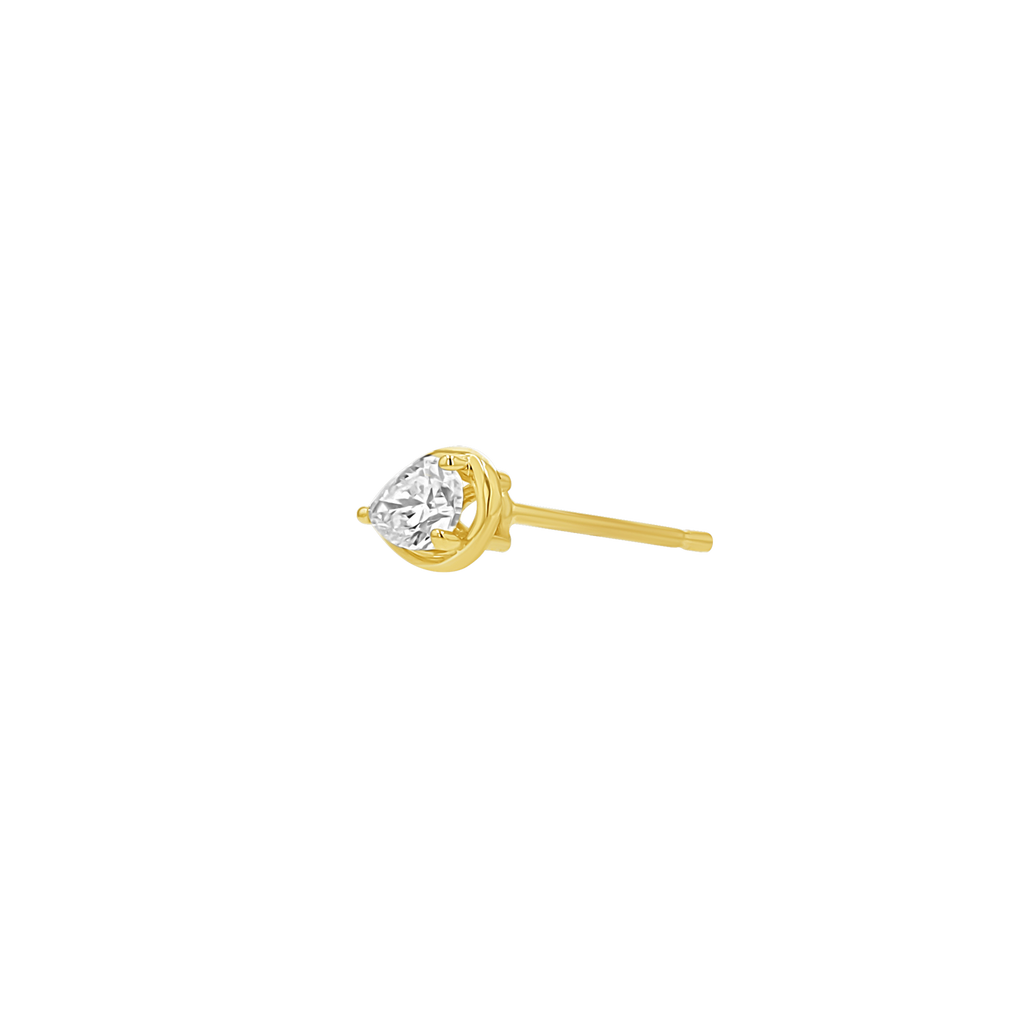 Pear Stud Earrings H2185