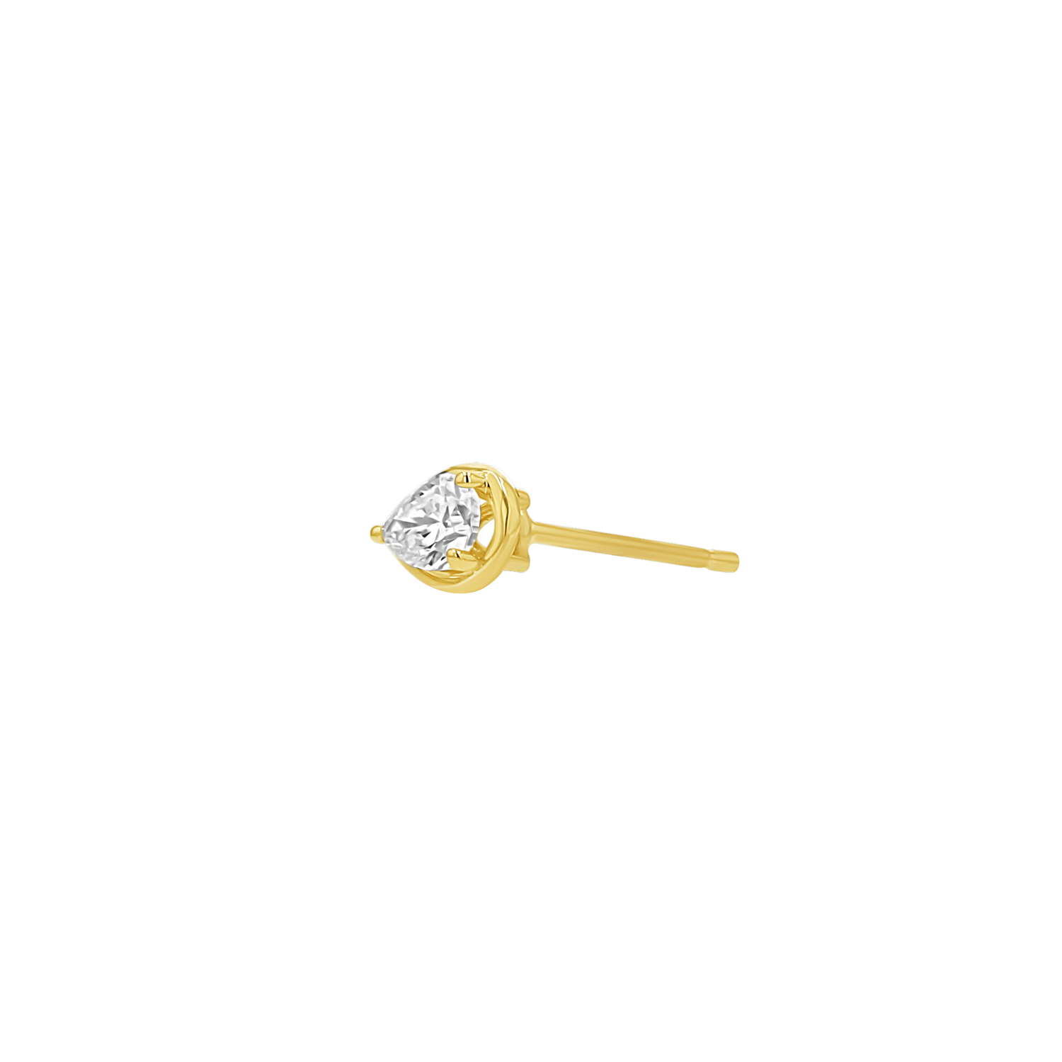 Pear Stud Earrings H2185