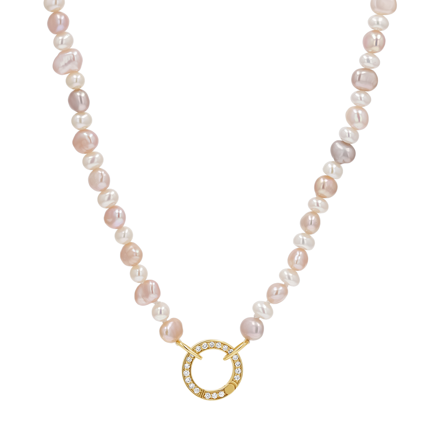 Pearl Connector Necklace X344