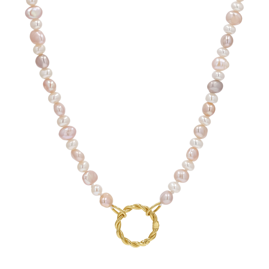 Pearl Connector Necklace X344