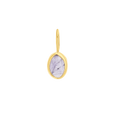 Tanzanite Slice Charm I86484