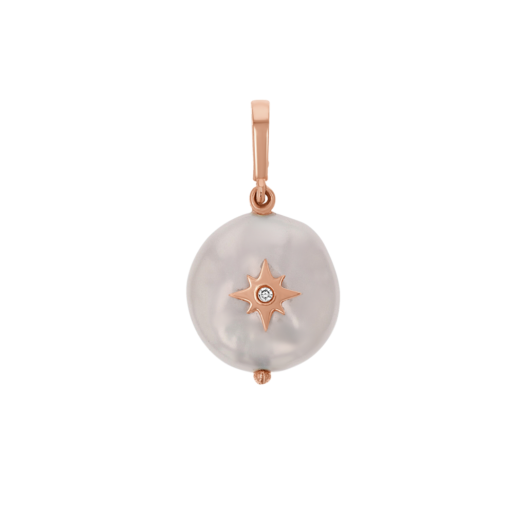 Starburst Pearl Charm Q6202