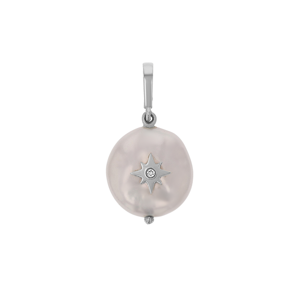 Starburst Pearl Charm Q6202