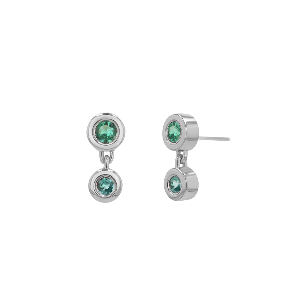 Emerald Duo Studs D719275