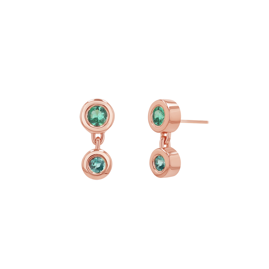 Emerald Duo Studs D719275