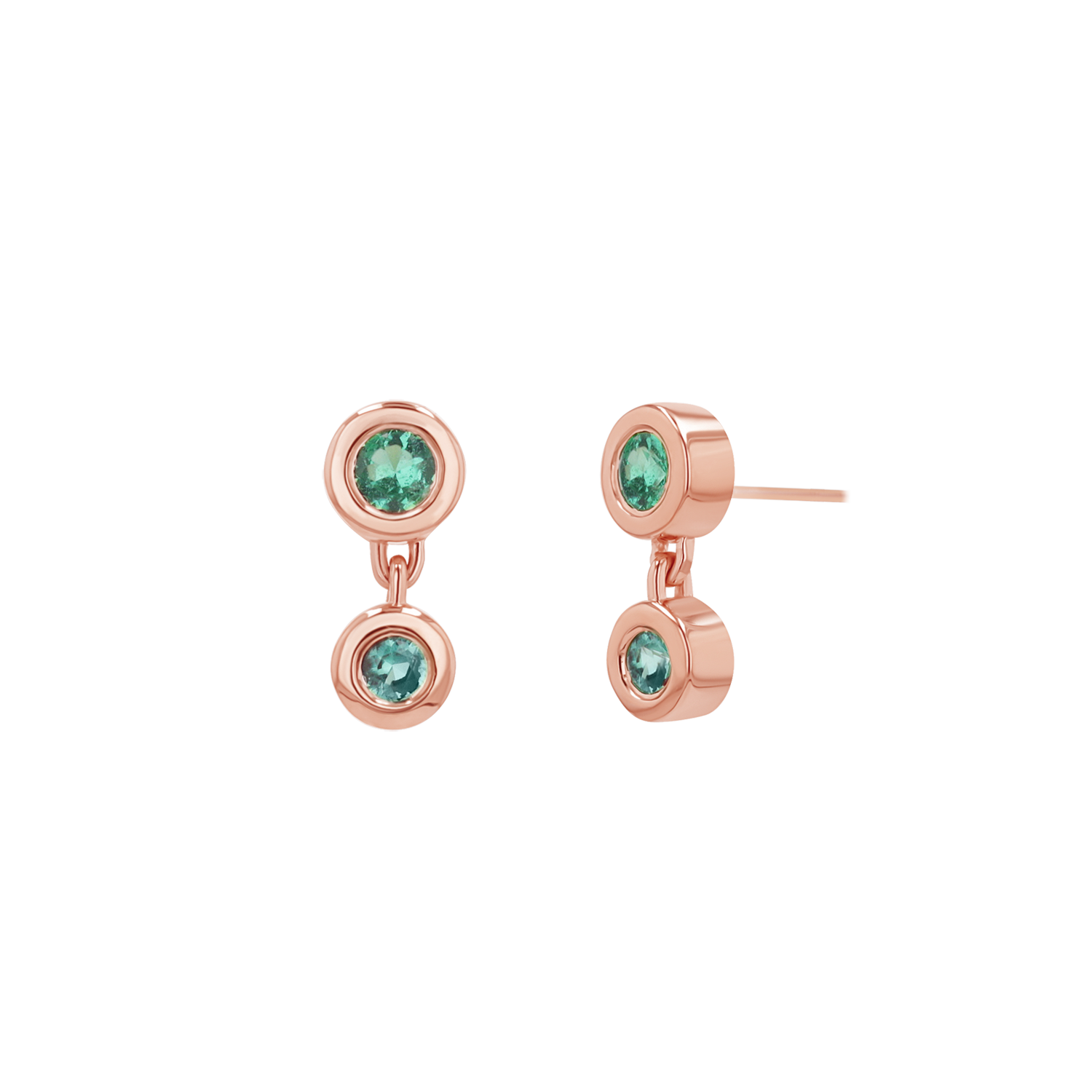 Emerald Duo Studs D719275