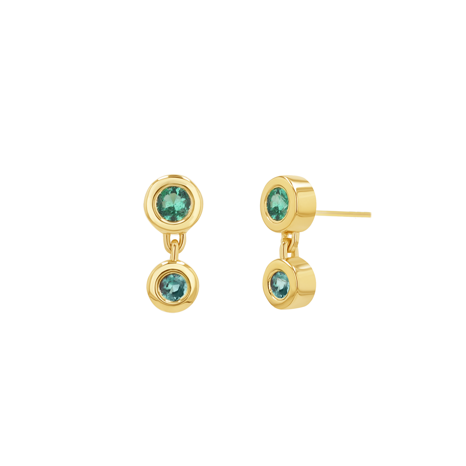 Emerald Duo Studs D719275
