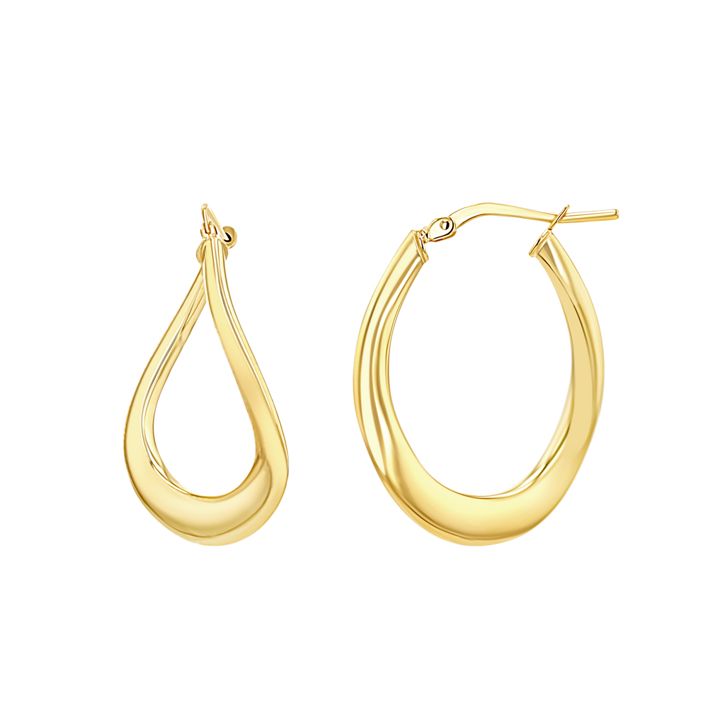 Infinity Hoop Earrings V75836