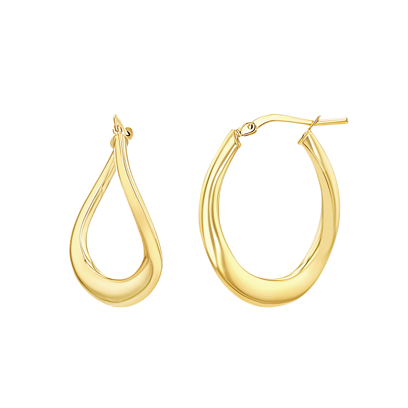 Infinity Hoop Earrings V75836