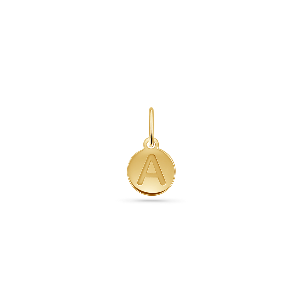 Mini Initial Round Charm L639473