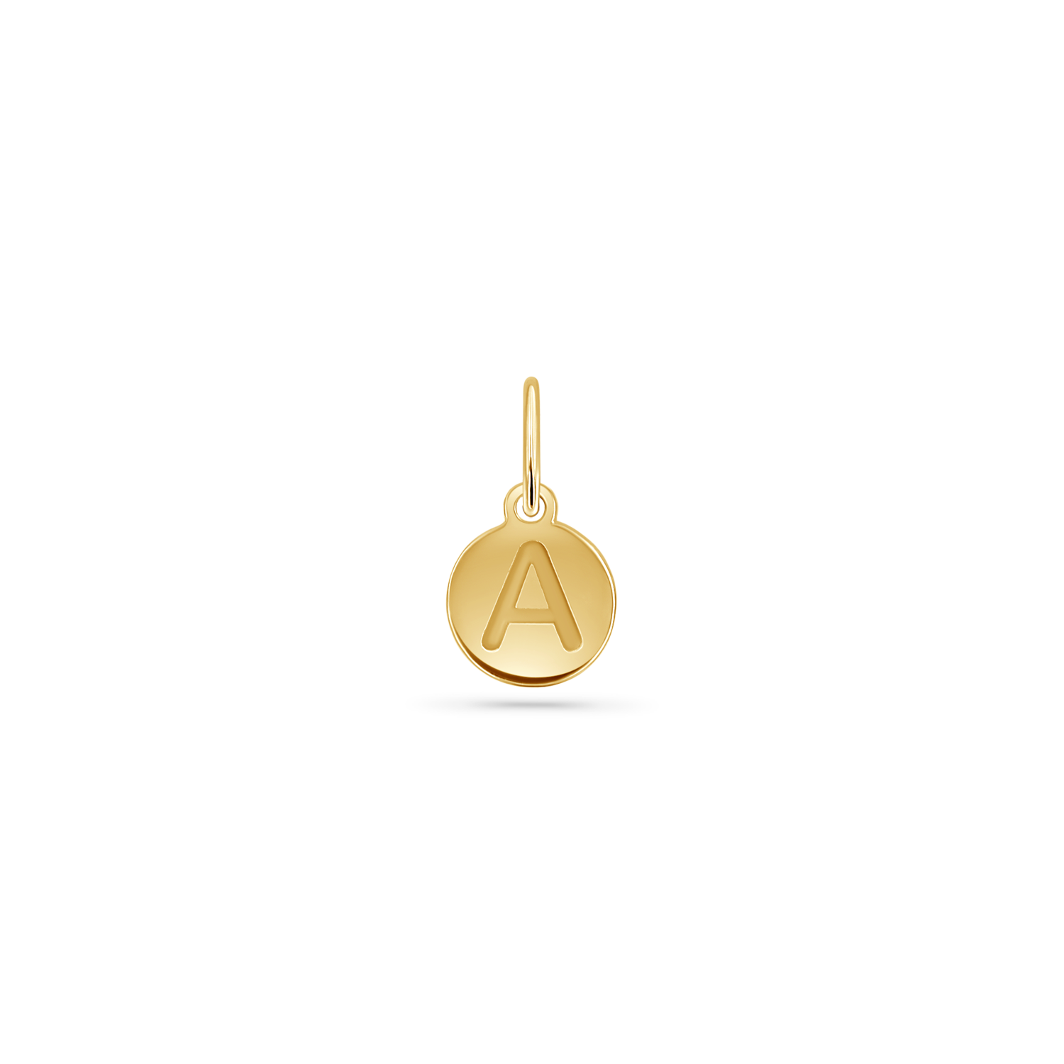 Mini Initial Round Charm L639473
