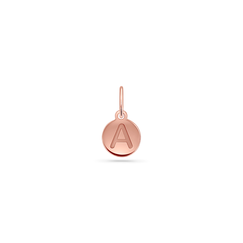 Mini Initial Round Charm L639473