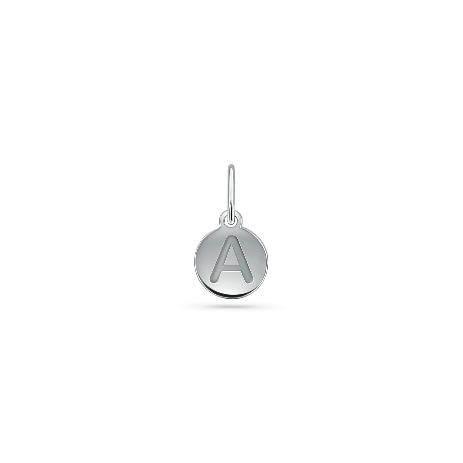 Mini Initial Round Charm L639473