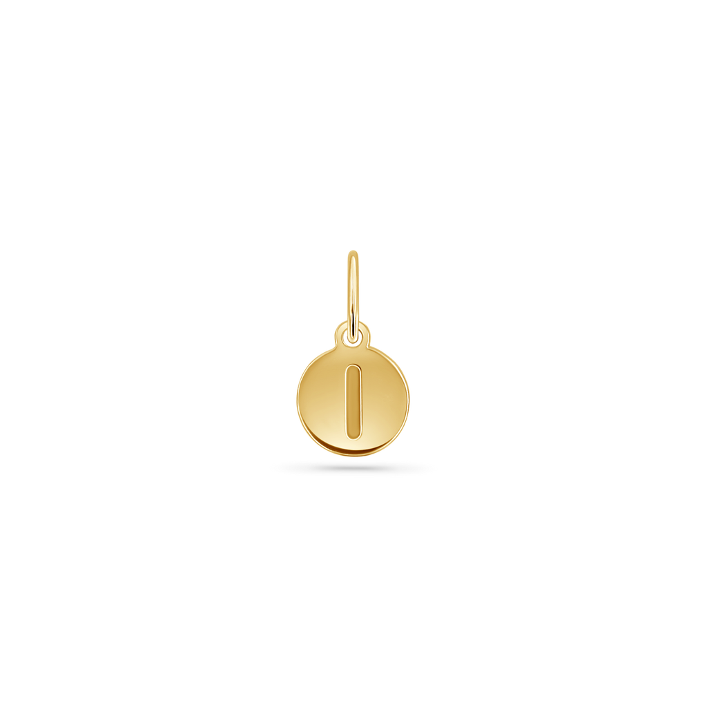 Mini Initial Round Charm L639473