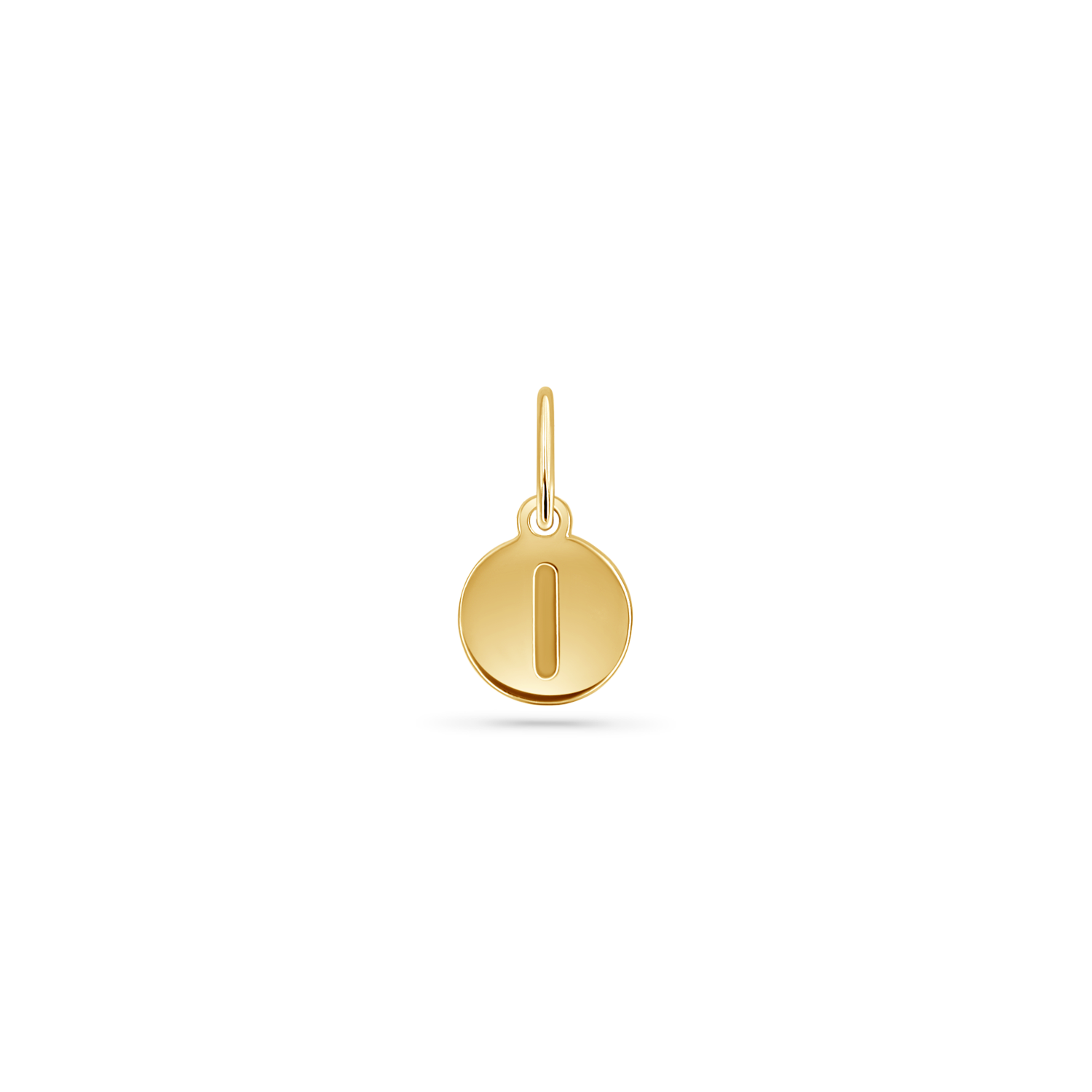 Mini Initial Round Charm L639473