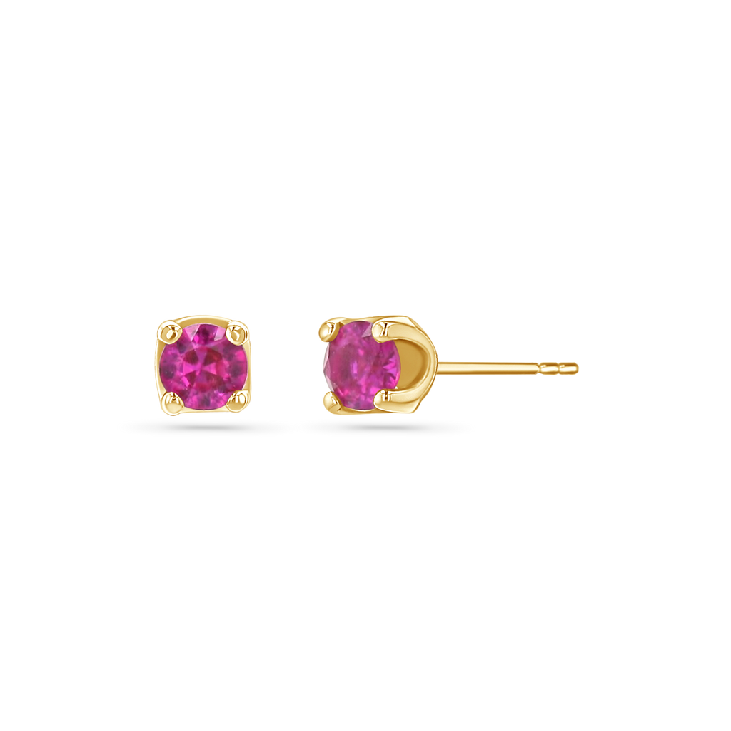 14K Gold Solitaire Studs Z860479