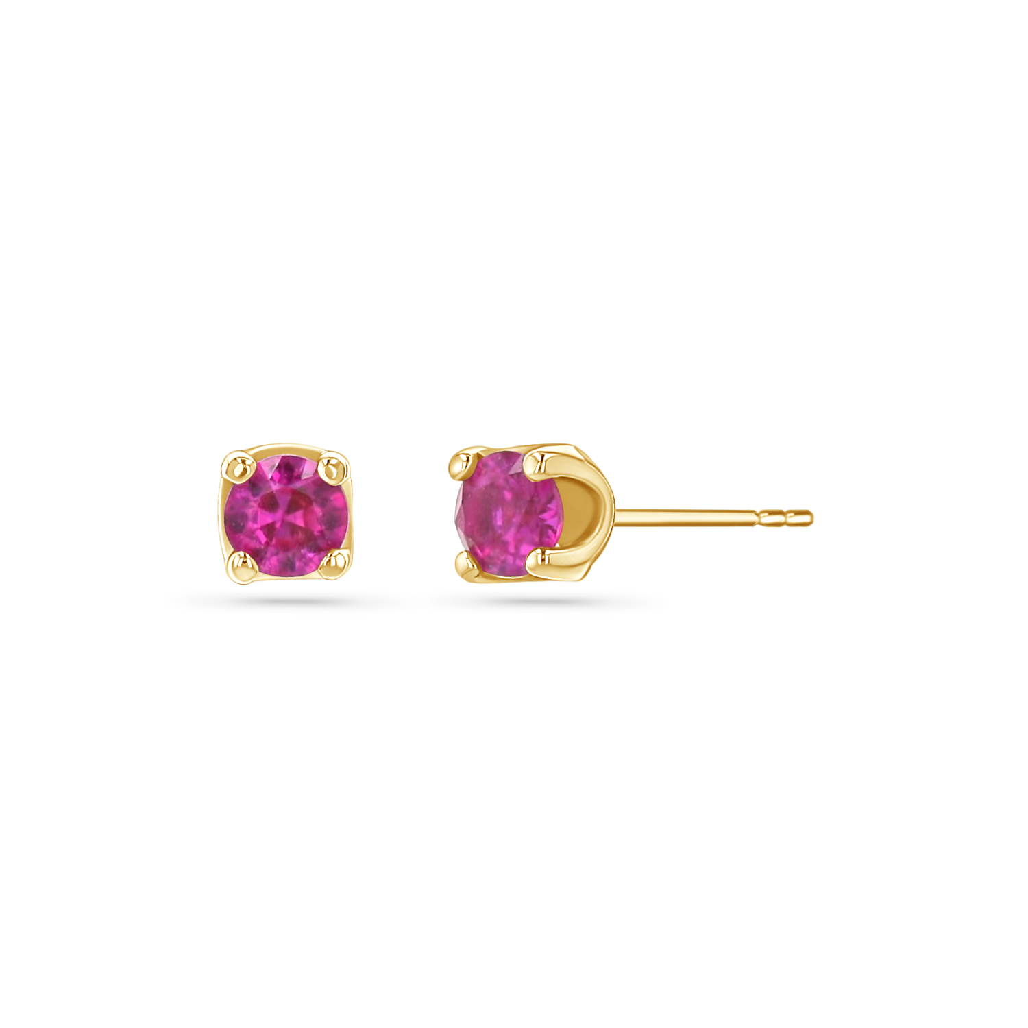 14K Gold Solitaire Studs Z860479