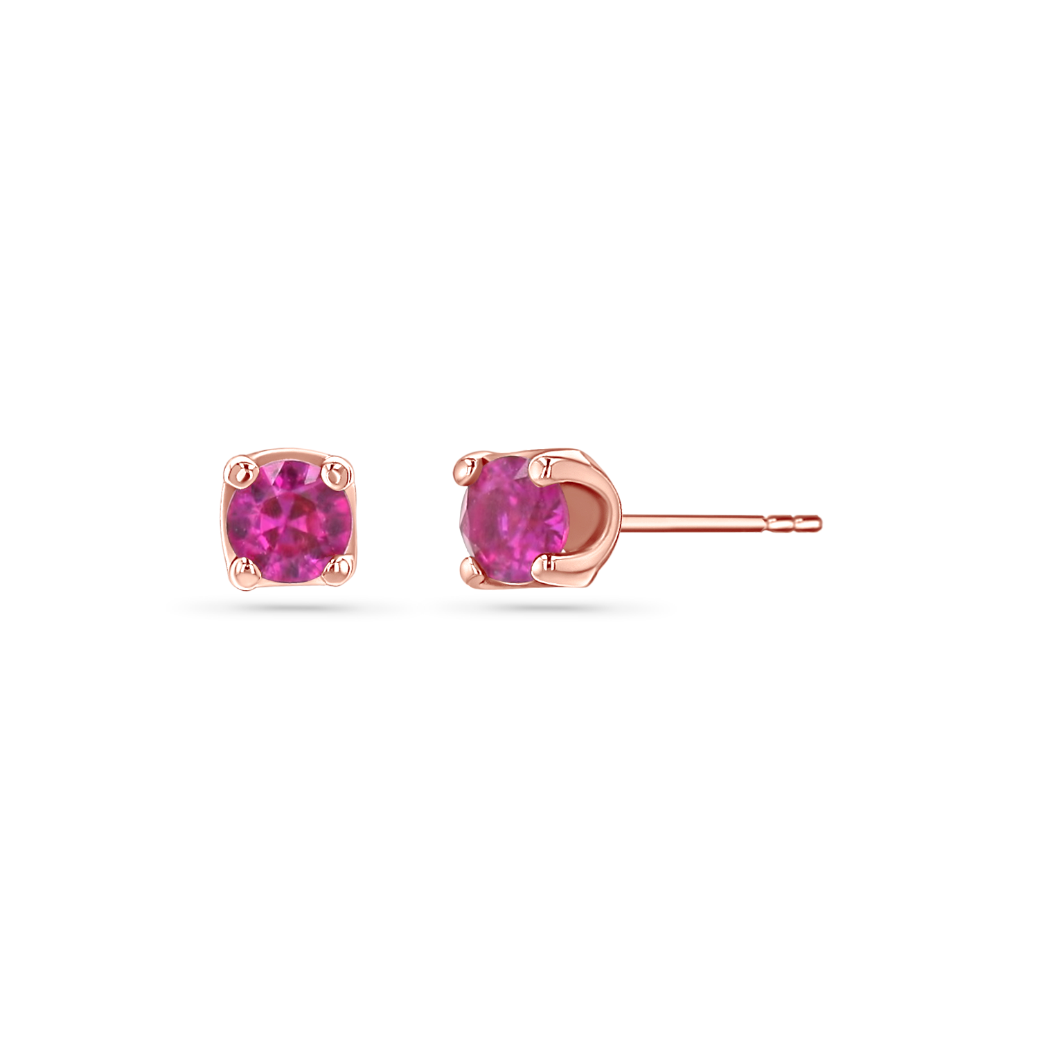 14K Gold Solitaire Studs Z860479