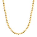 6mm Gold Bead Necklace M362043