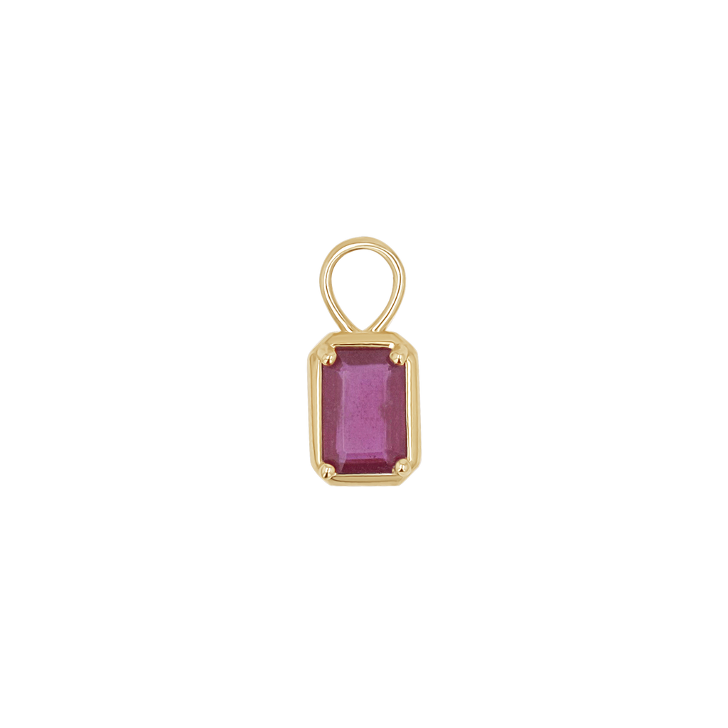 Emerald Huggie Charms I742