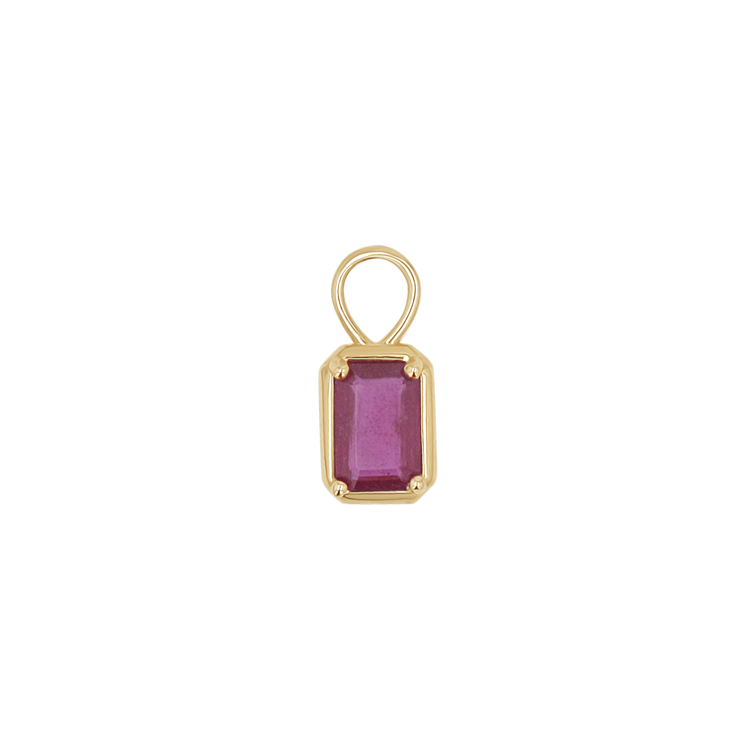 Emerald Huggie Charms I742