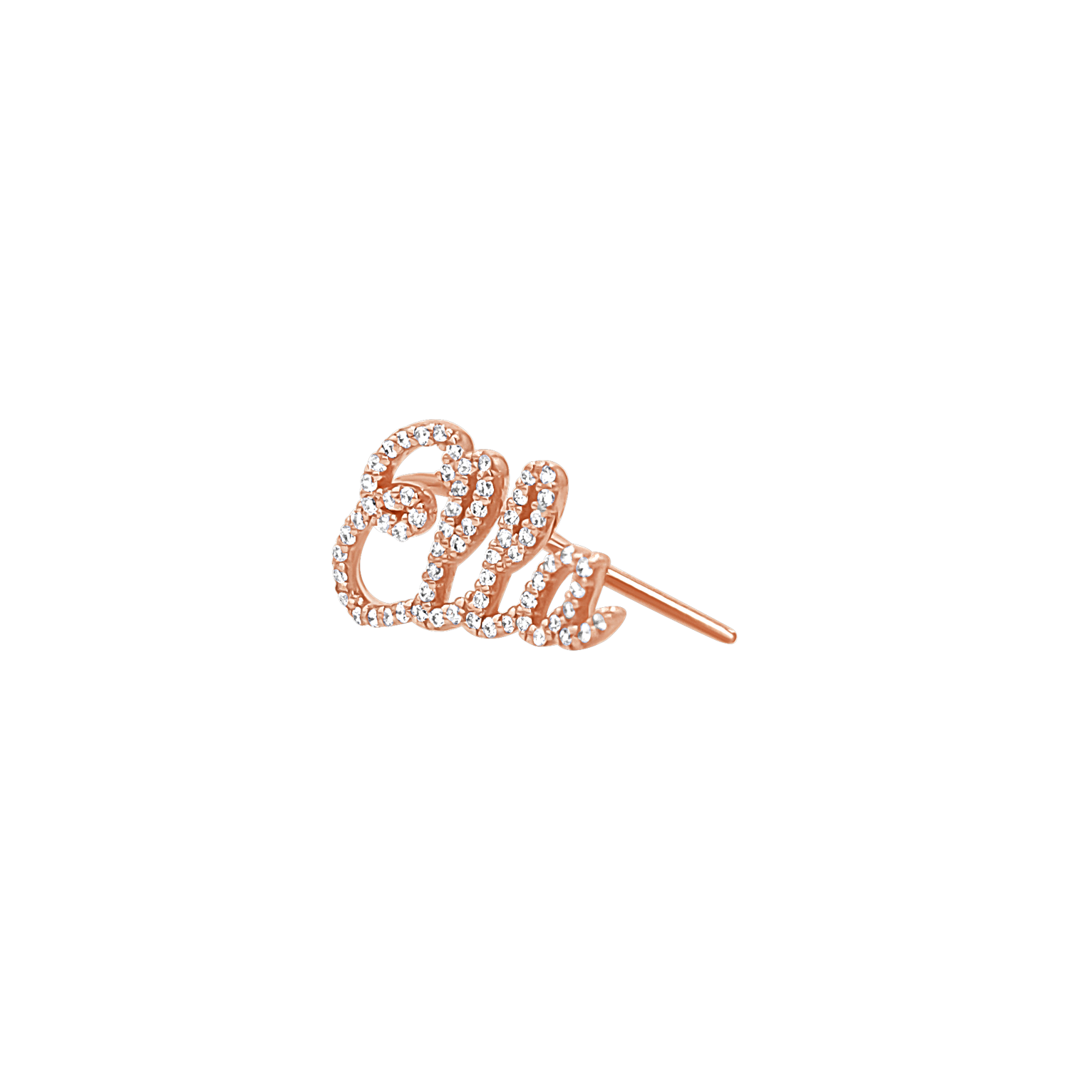 Diamond Name Ear Crawler P33073