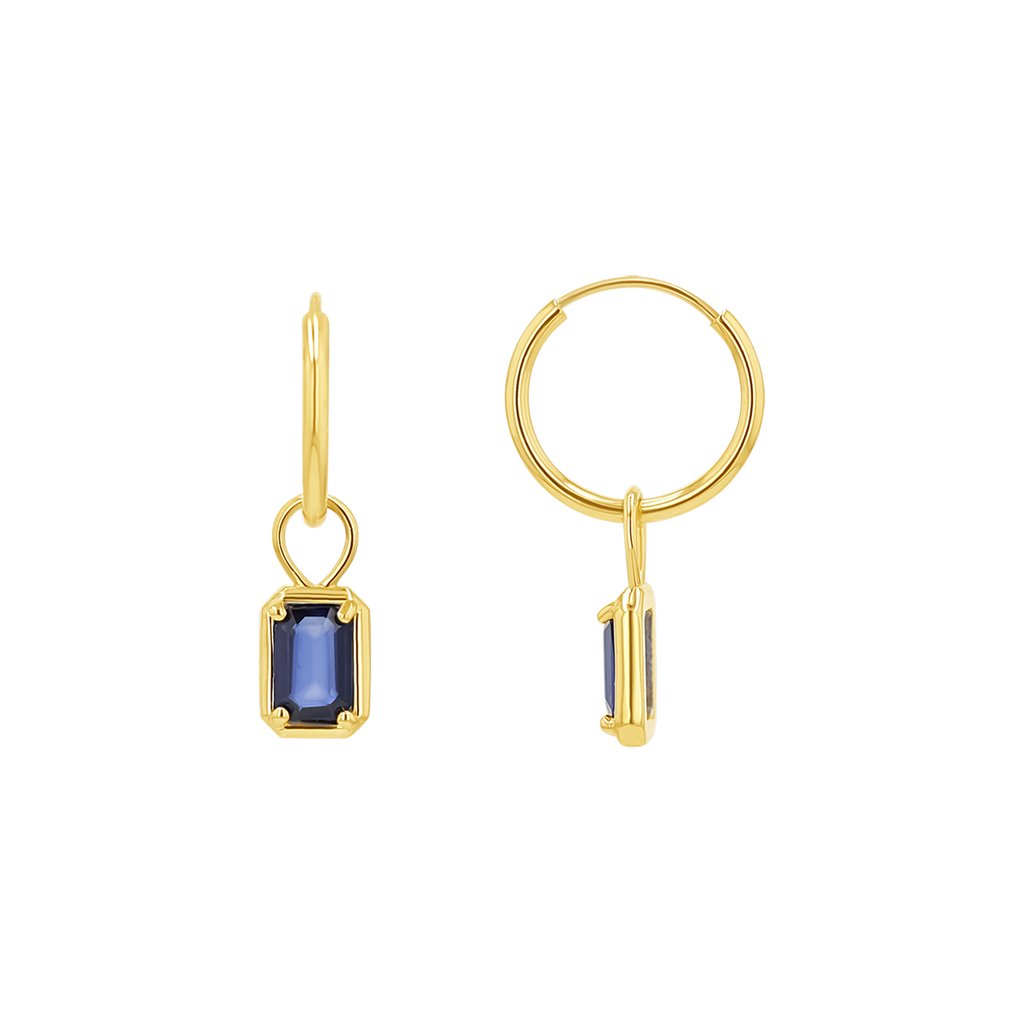 Emerald Huggie Charms I742