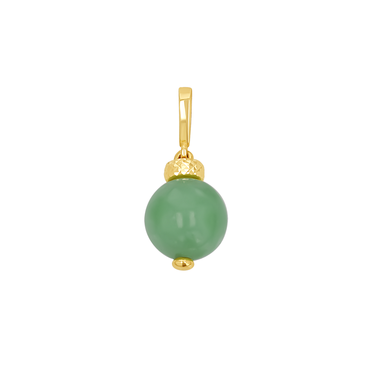 Jade Bead Charm Z9940