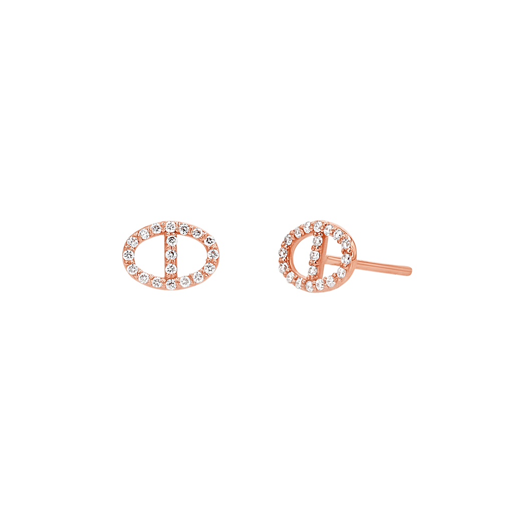 Diamond Stud Earrings Q85795
