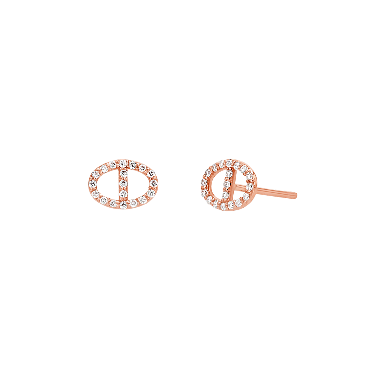 Diamond Stud Earrings Q85795