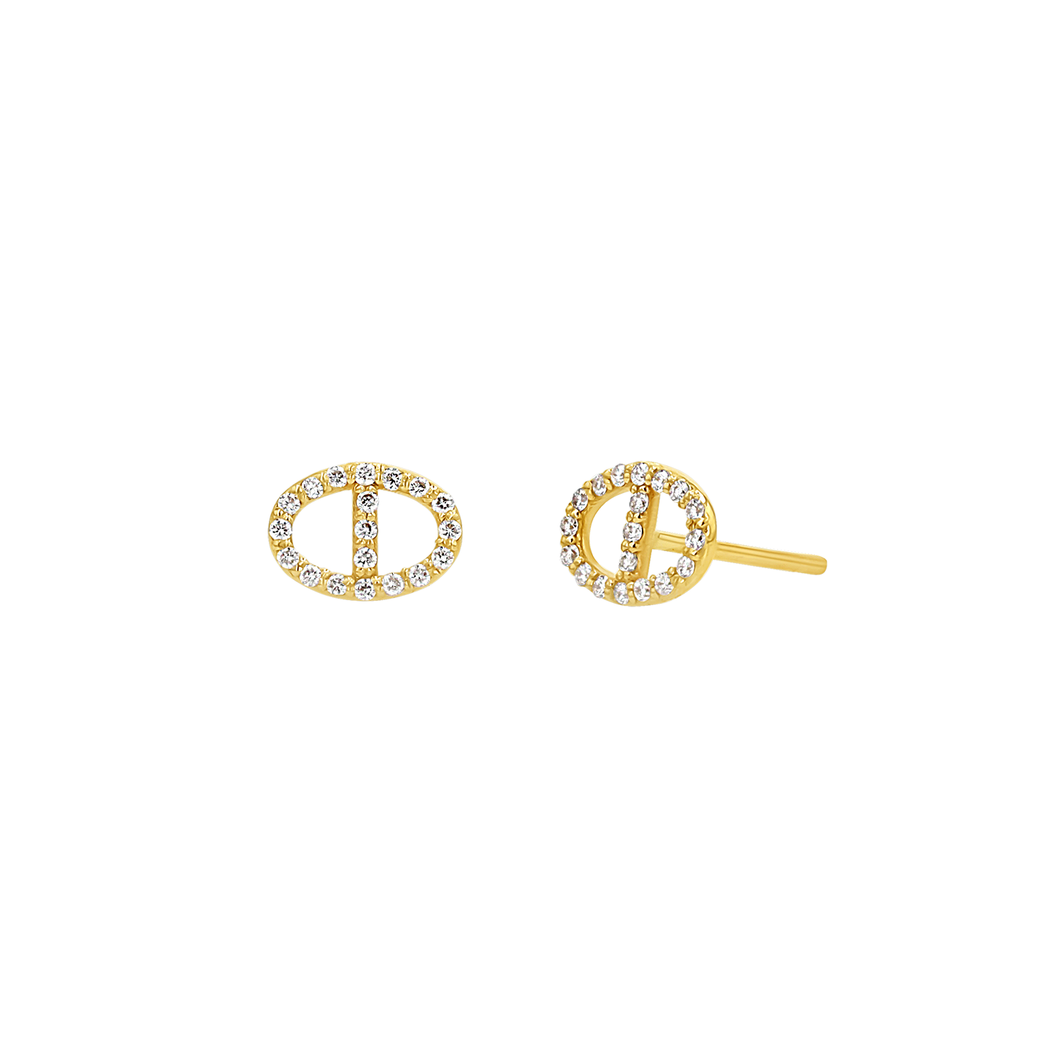 Diamond Stud Earrings Q85795