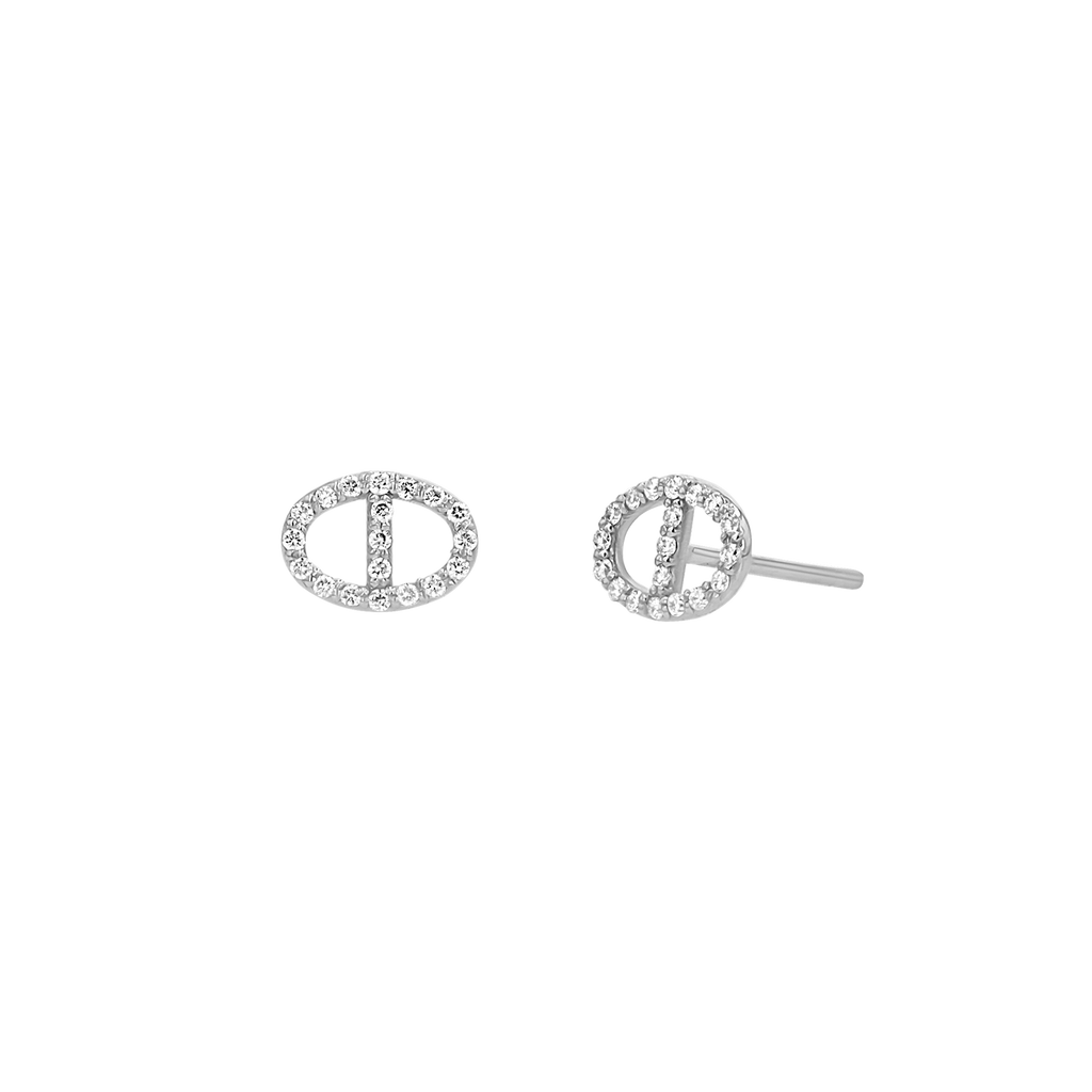 Diamond Stud Earrings Q85795