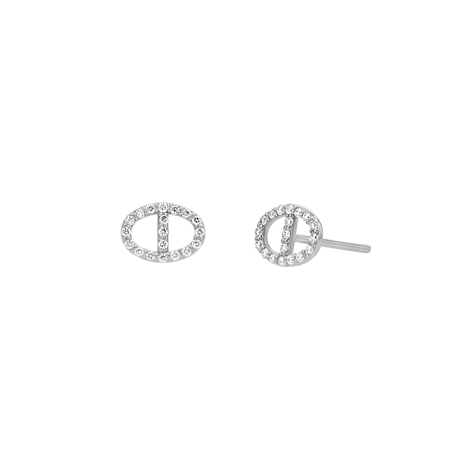 Diamond Stud Earrings Q85795