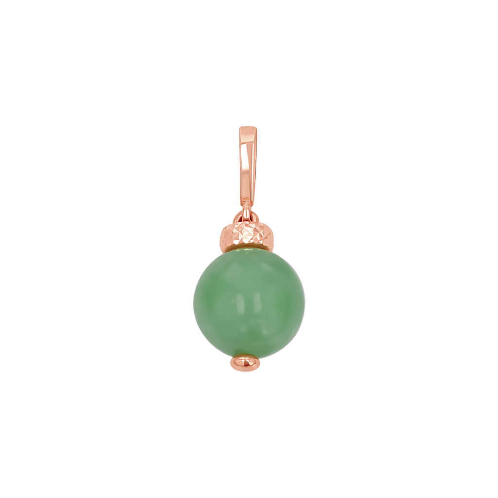 Jade Bead Charm Z9940