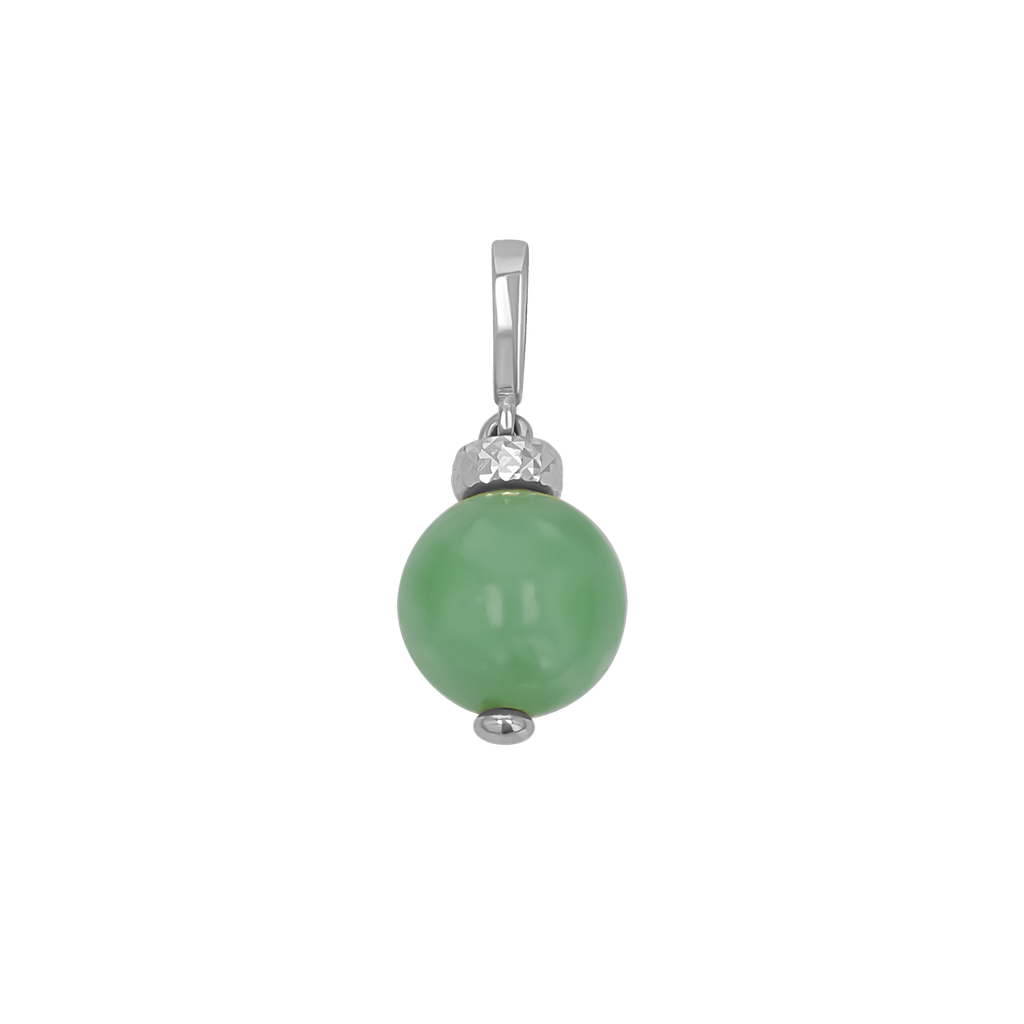 Jade Bead Charm Z9940